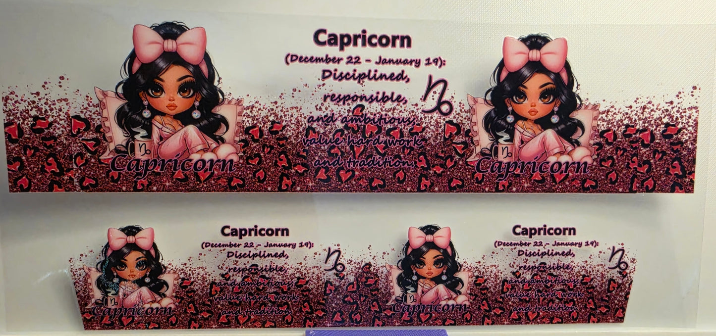 E16- Capricorn Shotglass Decal