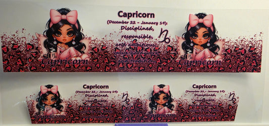 E16- Capricorn Shotglass Decal