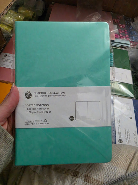 Turquoise A5 Notebook