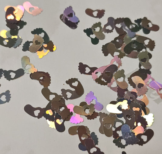 Footprint Shapes (silver)