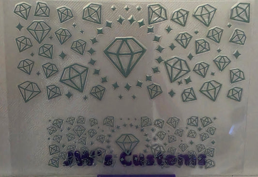 D11- Diamond Stanly Keychain Decal