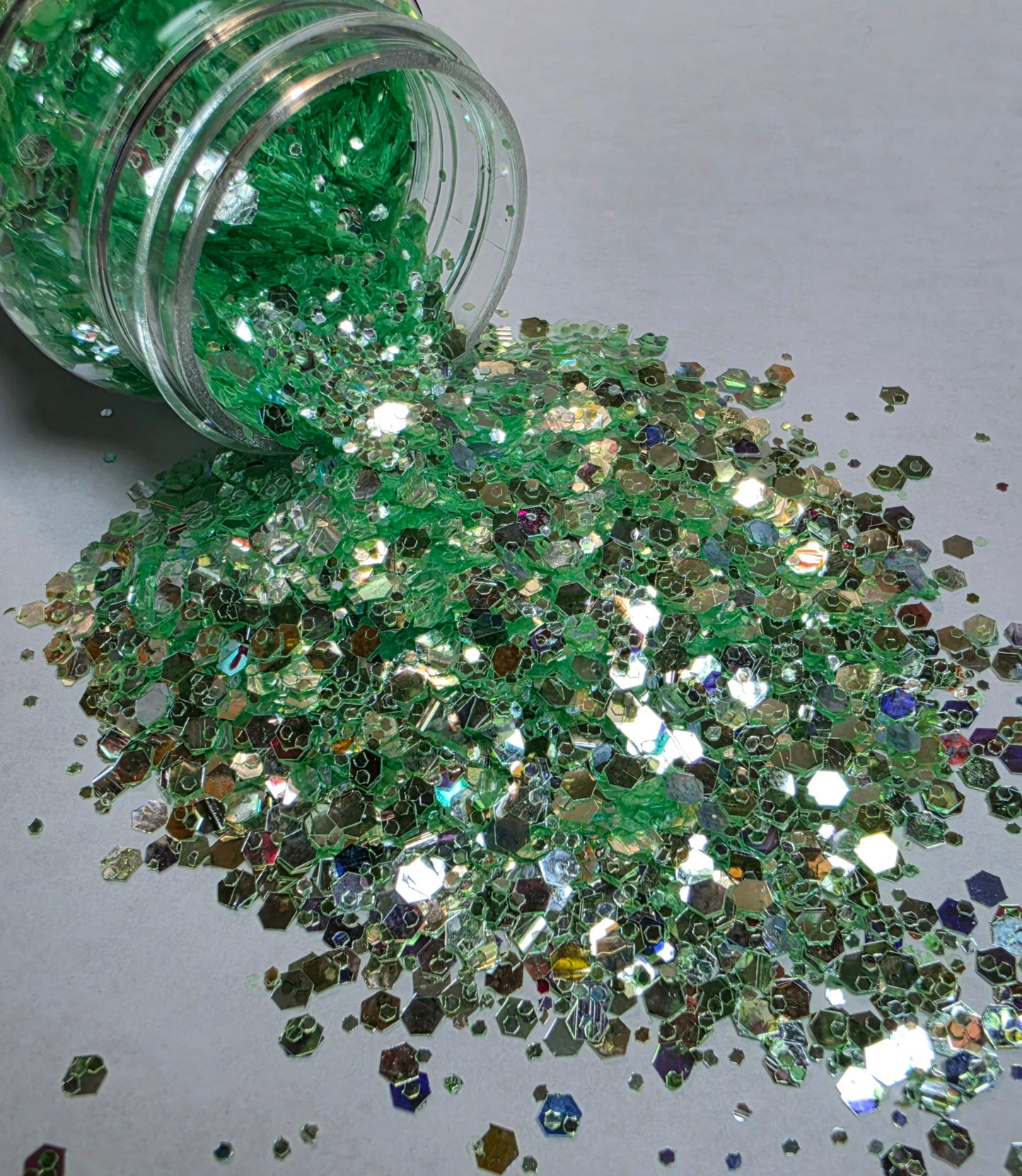 Green Flashy Glitter