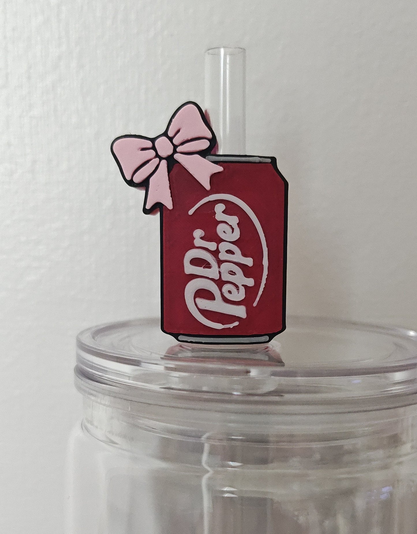 Dr Pepper Straw Topper
