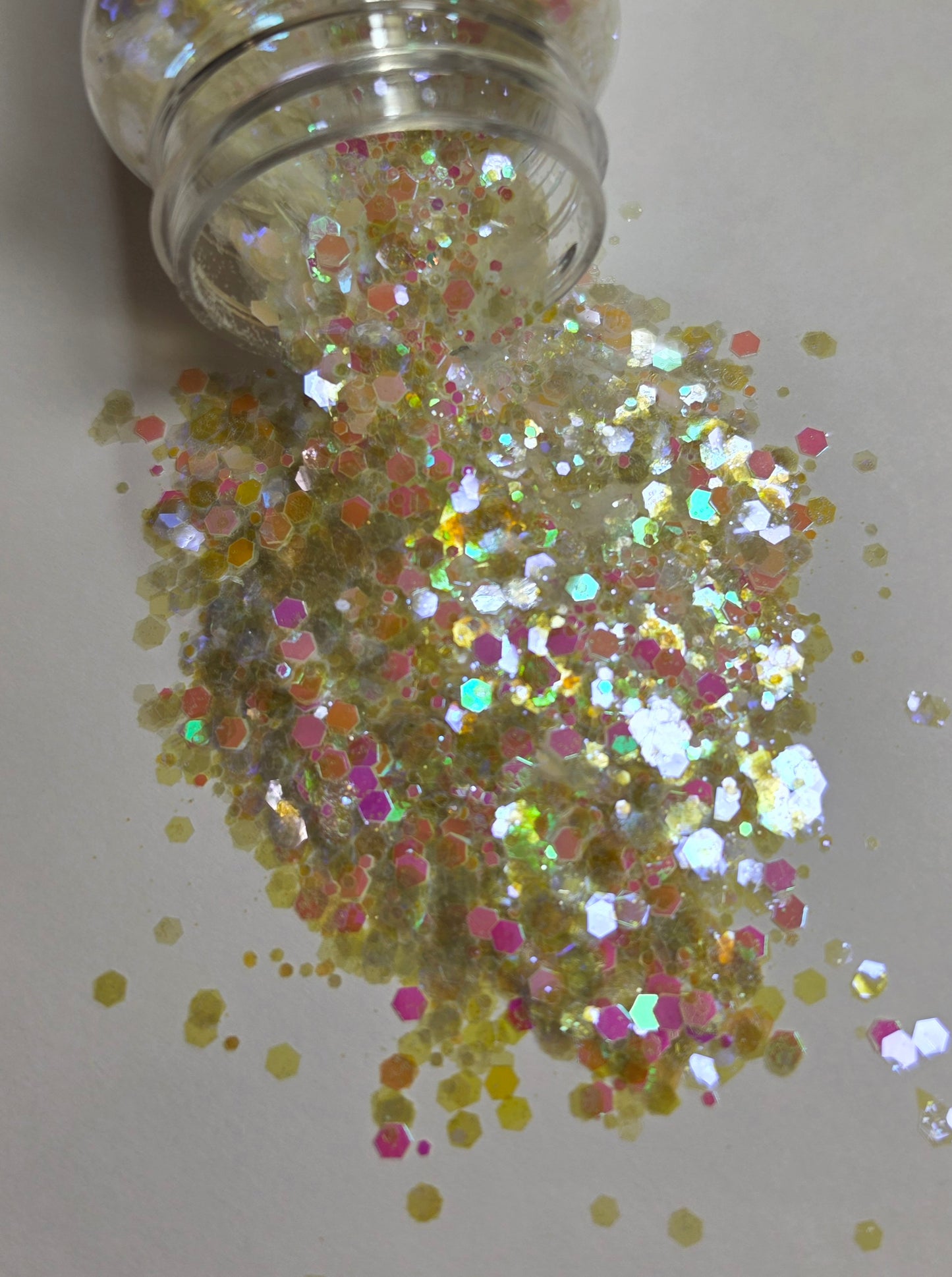 Lemon Glow Glitter