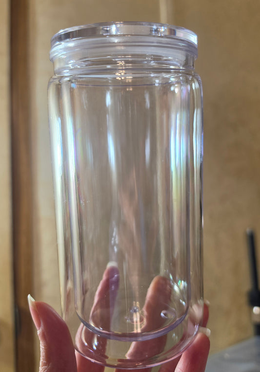 16oz BLANK Snowglobe Acrylic