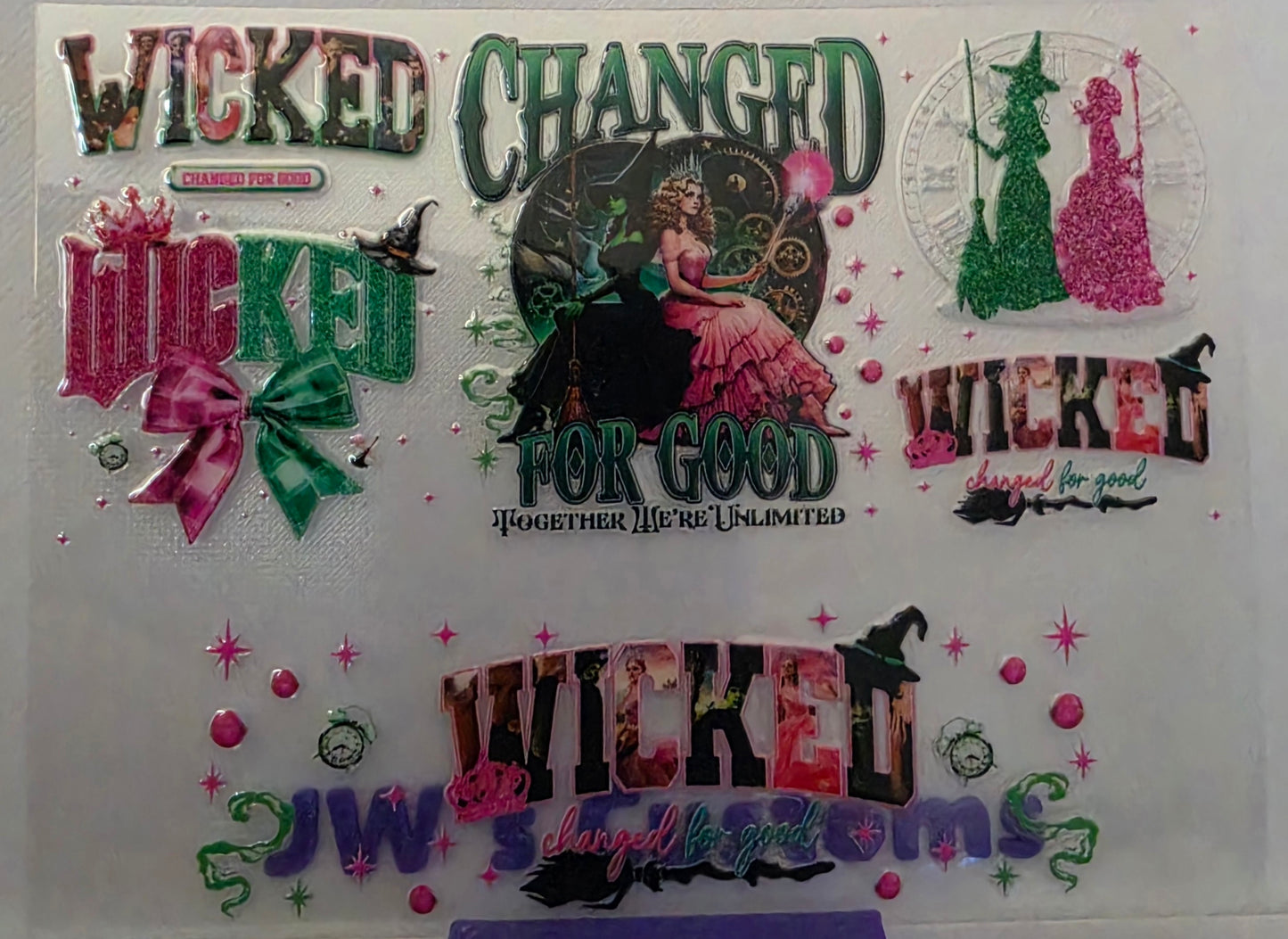 D19- Wicked Change For Good Stanly Keychain Decal