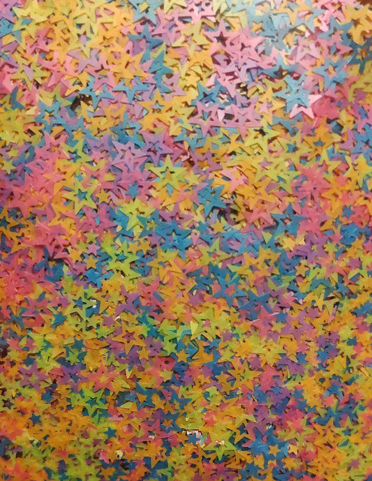 Hollow Stars (neon) Shape