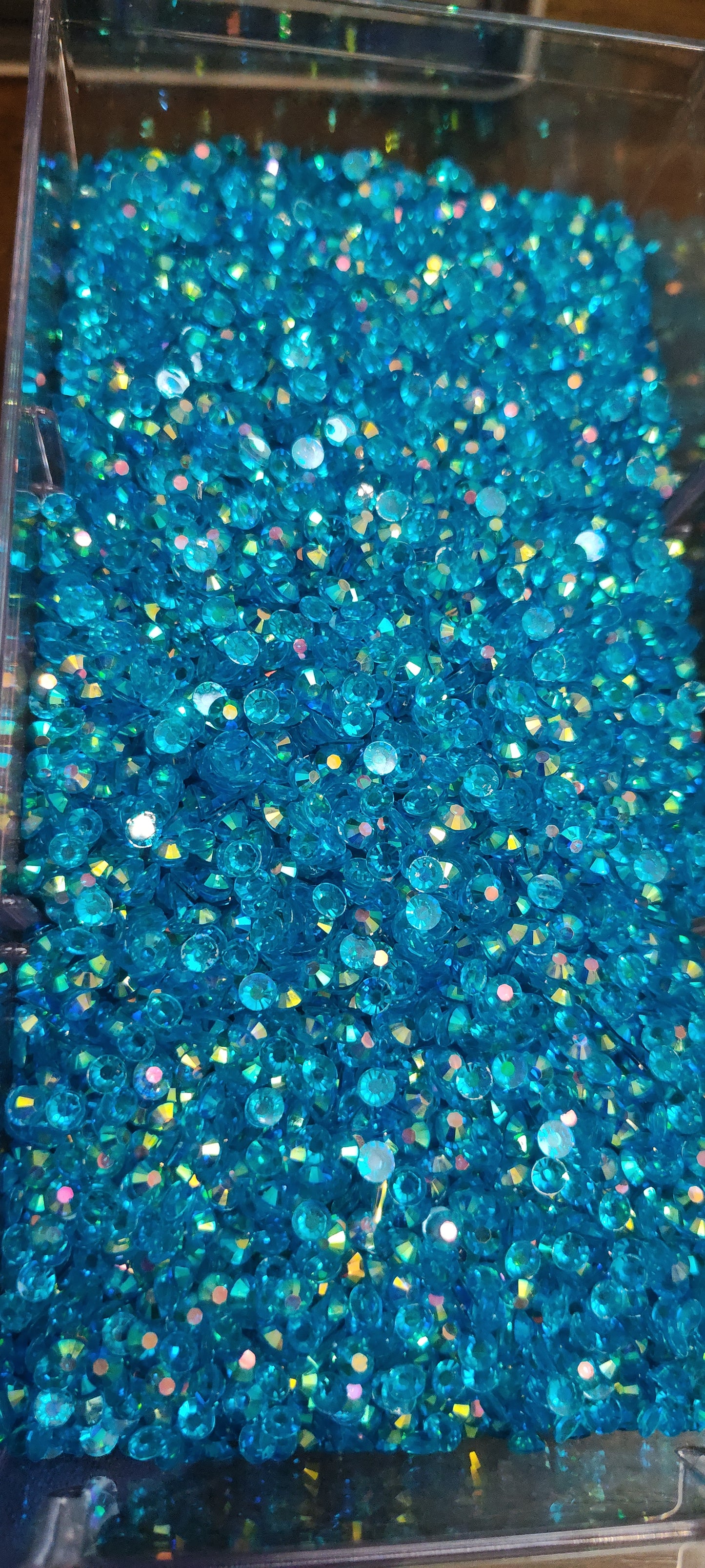 Aquamarine transparent