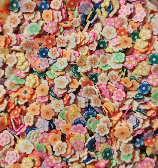 Flower Mix 2 Polymer Clay