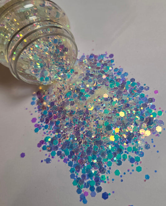 Mixed Berry Glow Glitter