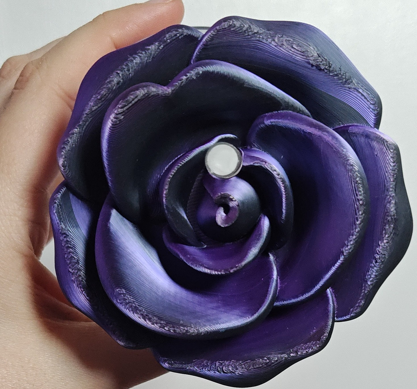 Flower Topper Black/purple