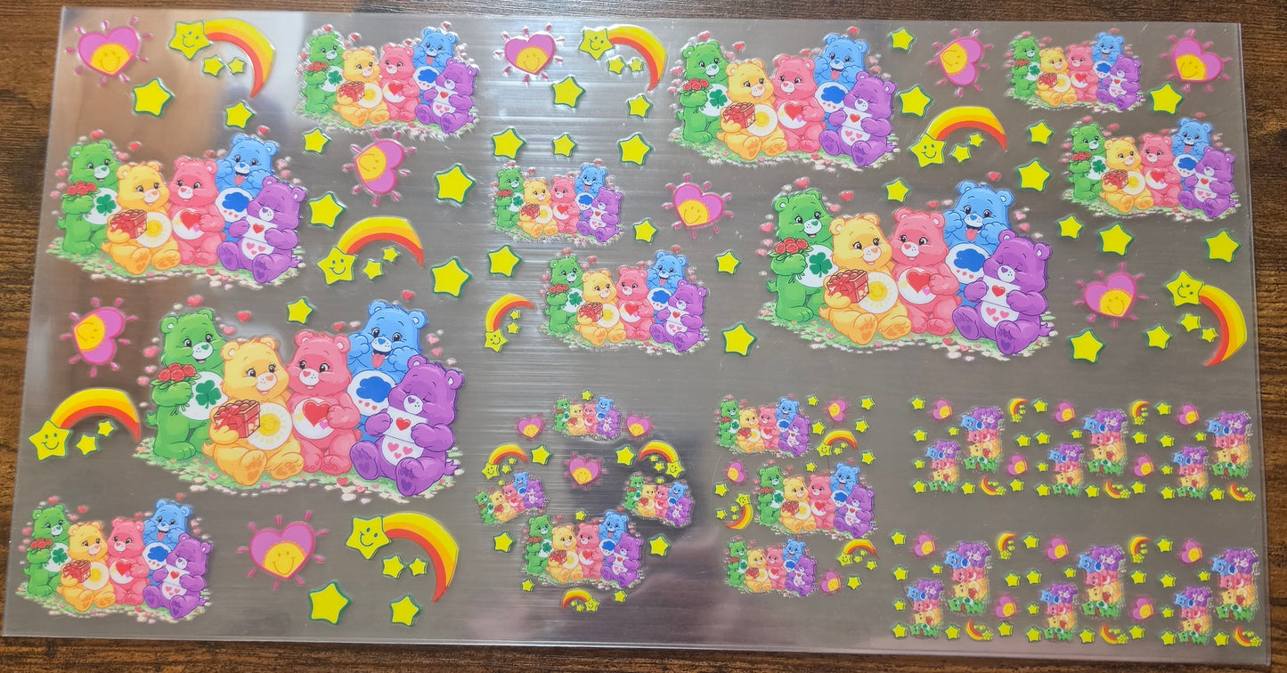 C57- Care Bears 6pc set