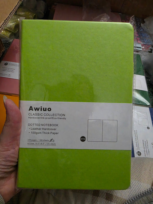 Lime Green A5 Notebook