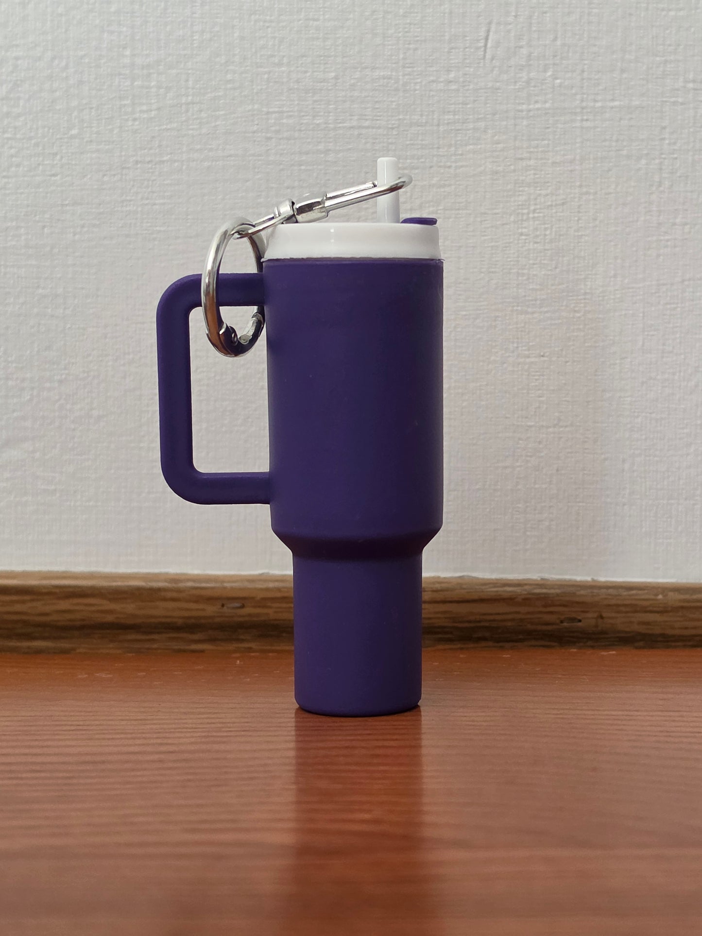 Dark Purple Stanly Keychain