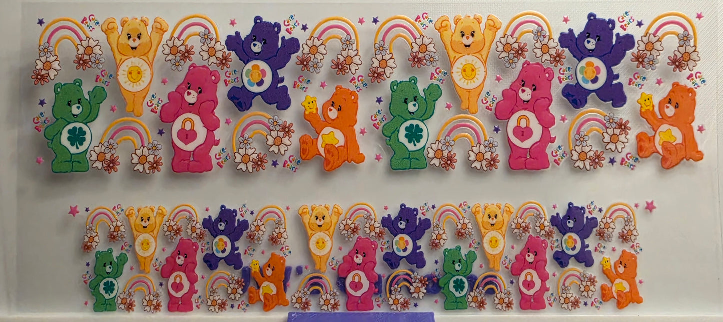 E67- Care Bears Shotglass Decal