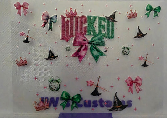 D21- Wicked Bow Stanly Keychain Decal