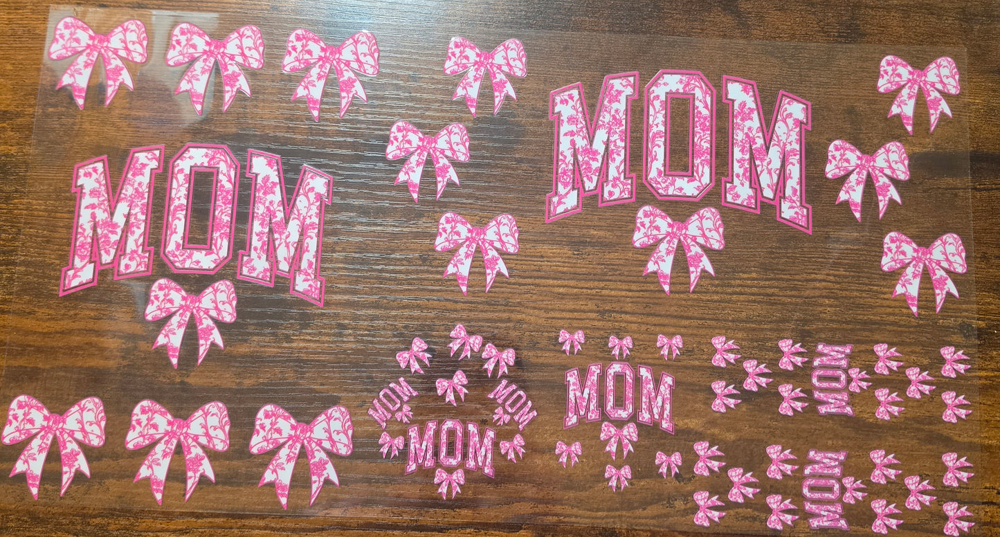 C36- Pink Bow Mom 6pc Set
