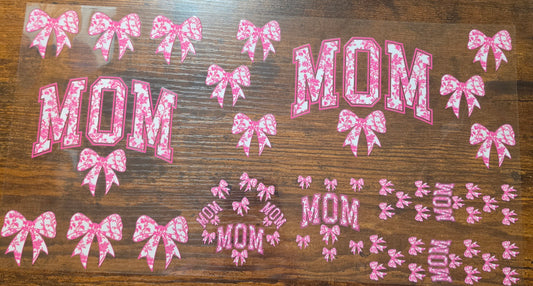 C36- Pink Bow Mom 6pc Set