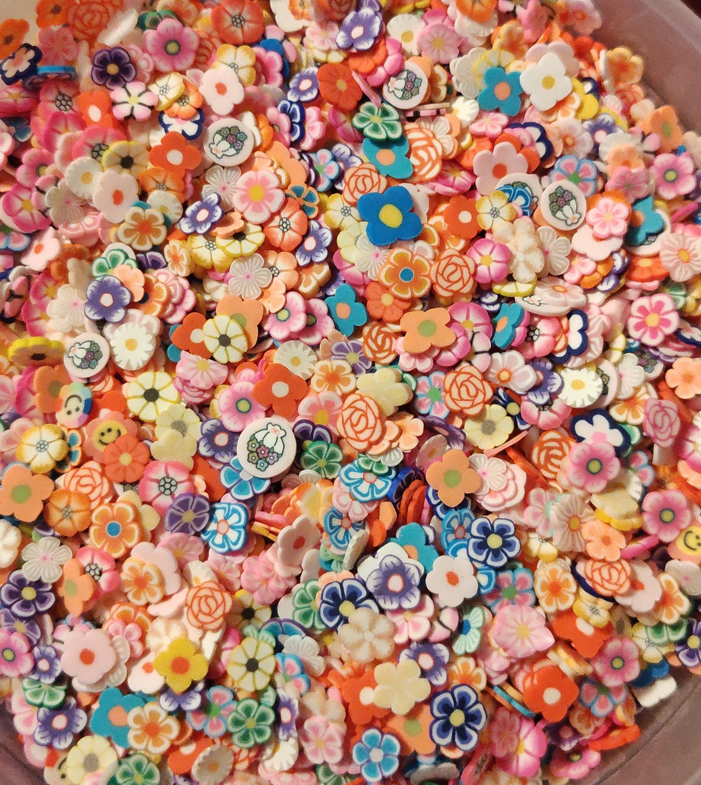Flower Mix 1 Polymer Clay
