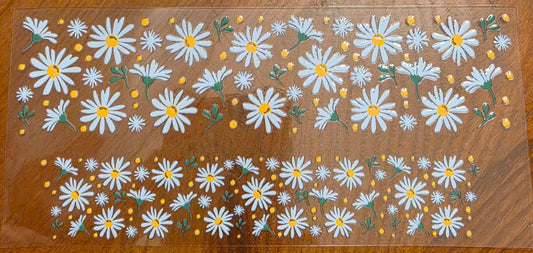 E72- Daisy Shotglass Decal