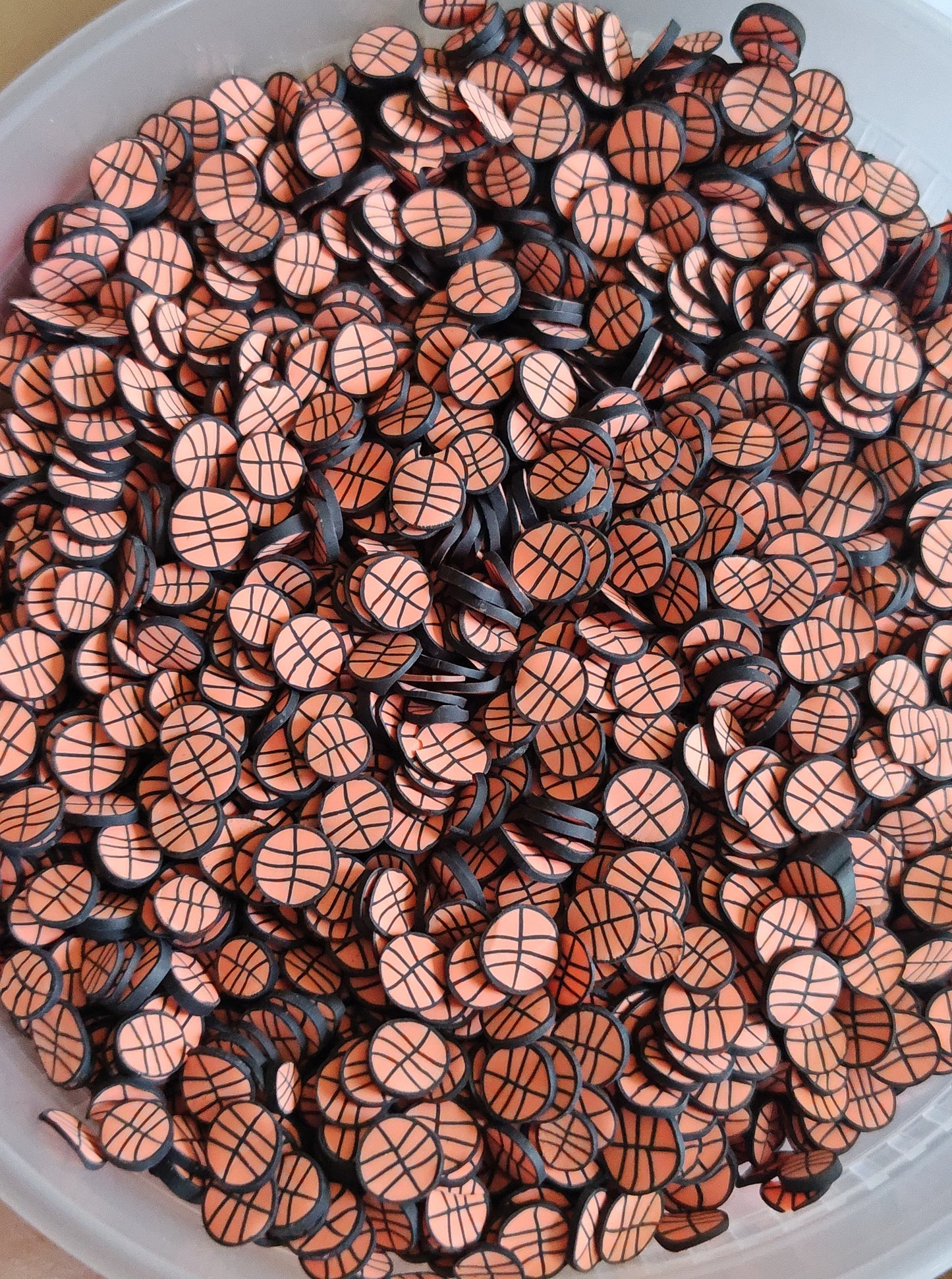 Basketball Polymer Clay