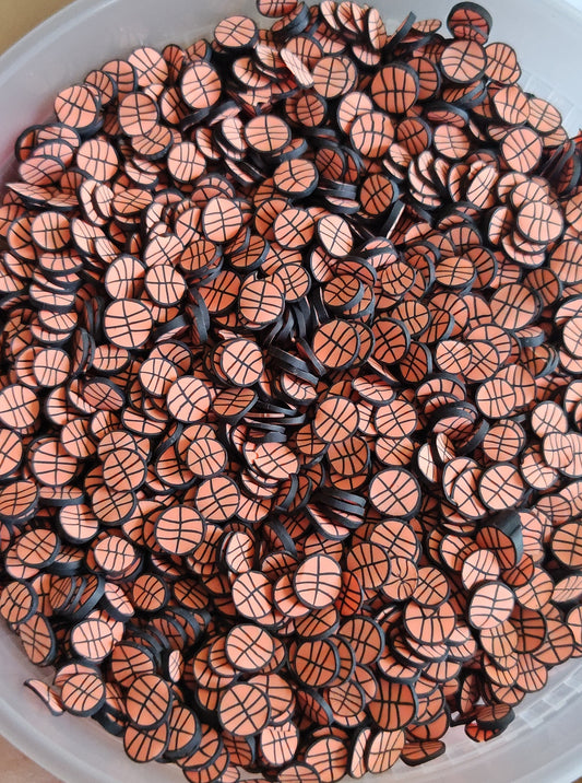 Basketball Polymer Clay
