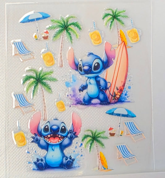 B6-Stitch Spray Bottle Decal