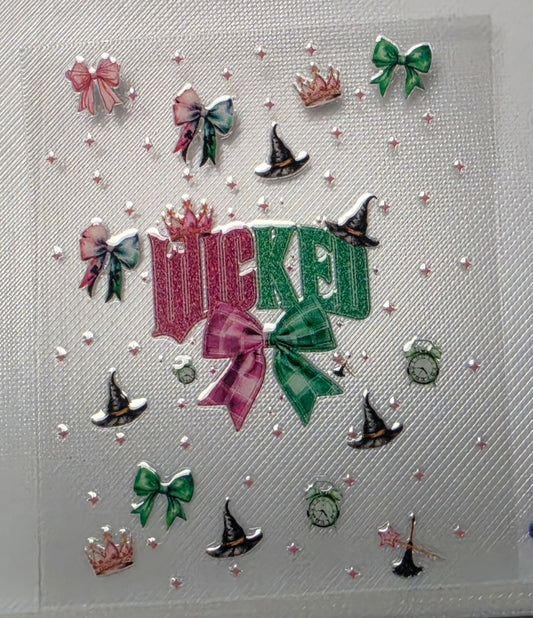 B4-Wicked Spray Bottle Decal